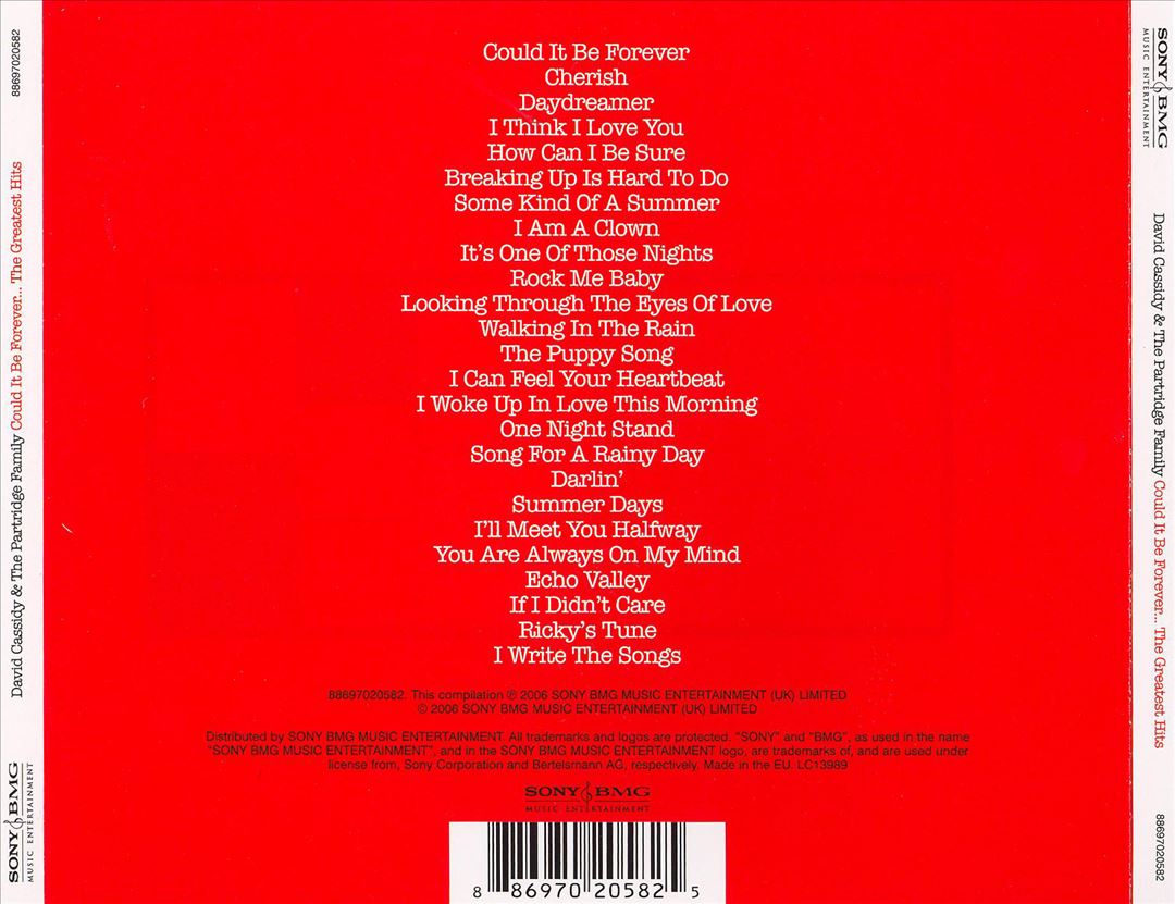 Could It Be Forever... The Greatest Hits cover art