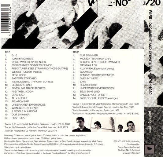 Document & Eyewitness 1979-1980 cover art