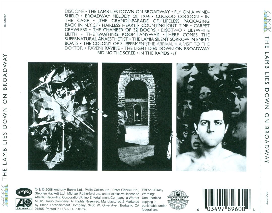 Lamb Lies Down on Broadway cover art