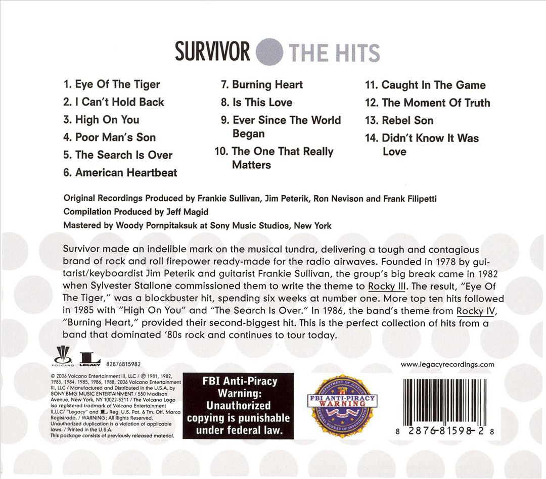 Best of Survivor cover art