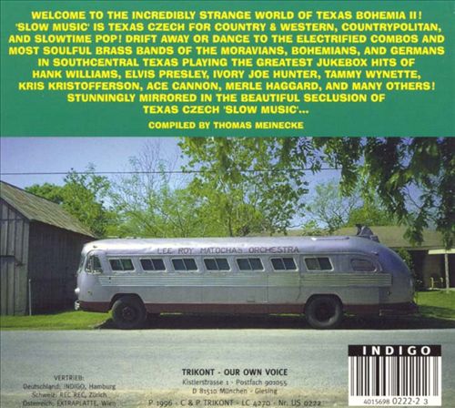 Texas Bohemia, Vol. 2: The Texas Bohemian-Moravian-German Bands cover art