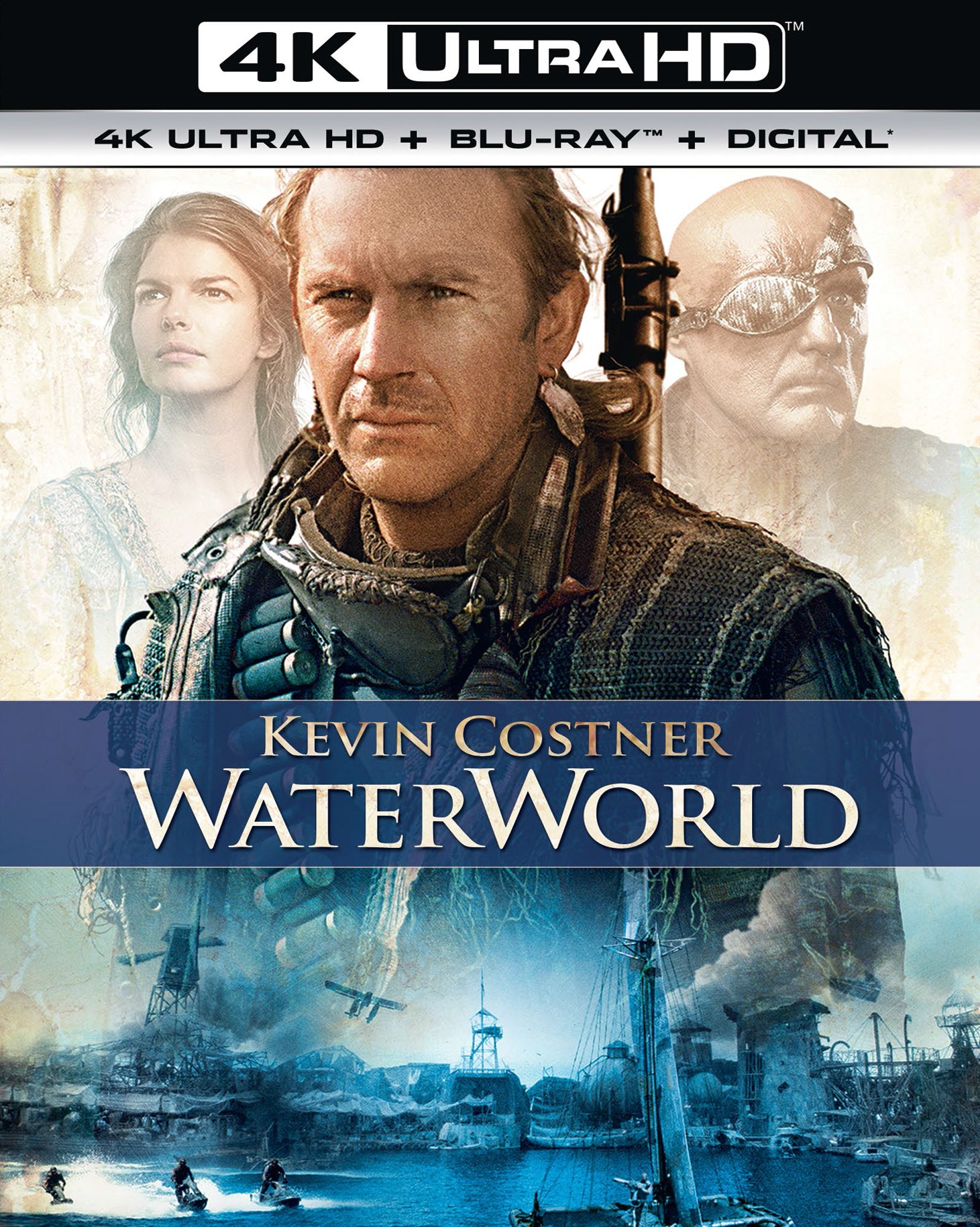 Waterworld [Includes Digital Copy] [4K Ultra HD Blu-ray/Blu-ray] cover art