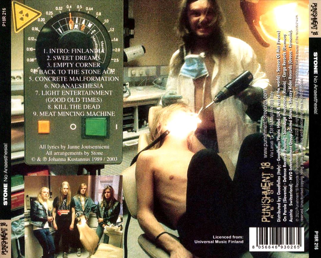 No Anaesthesia! cover art