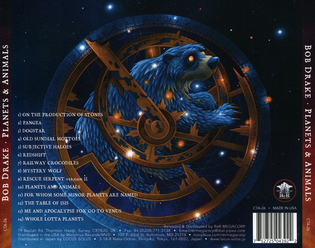 Planets and Animals cover art