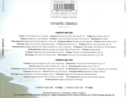 Romantic Classics [Chandos] cover art