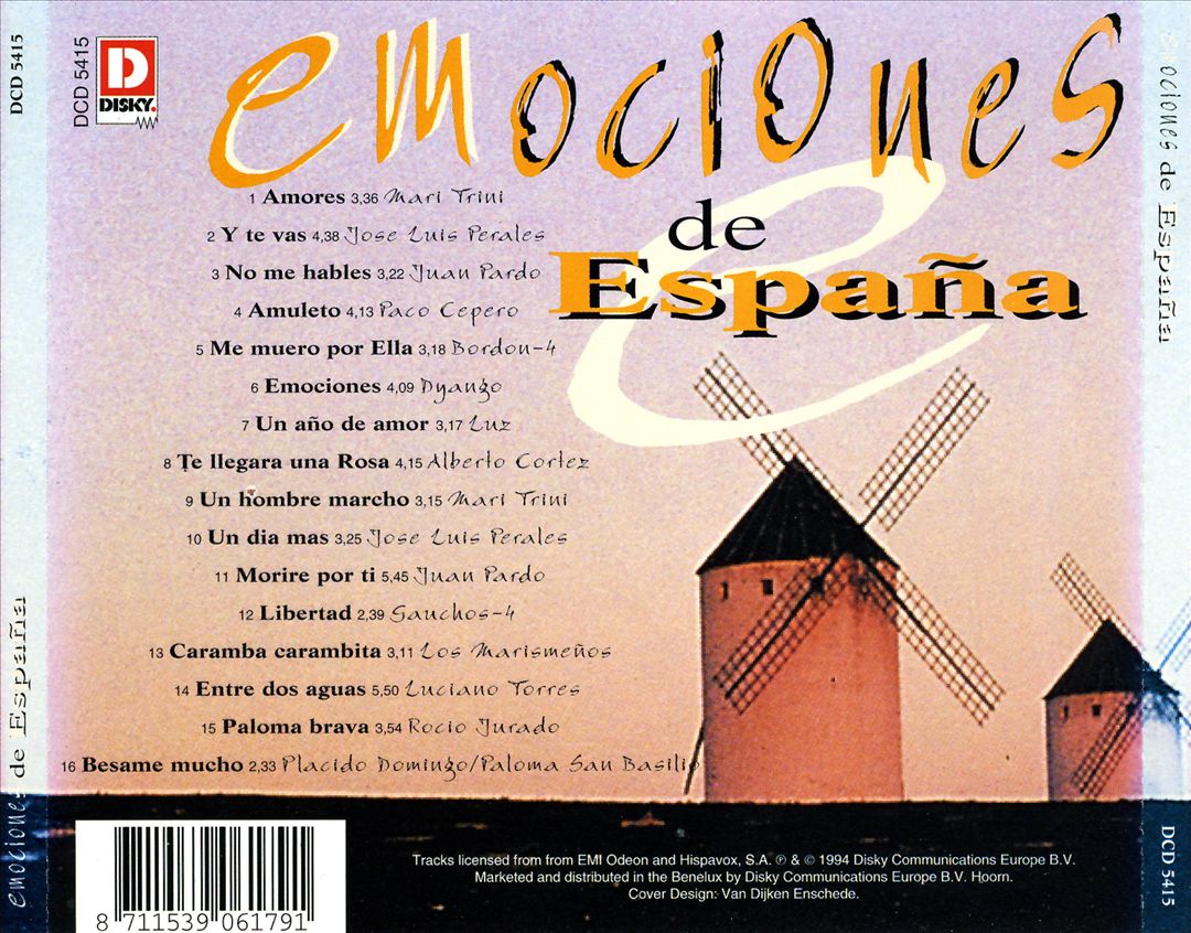 Emociones de España cover art