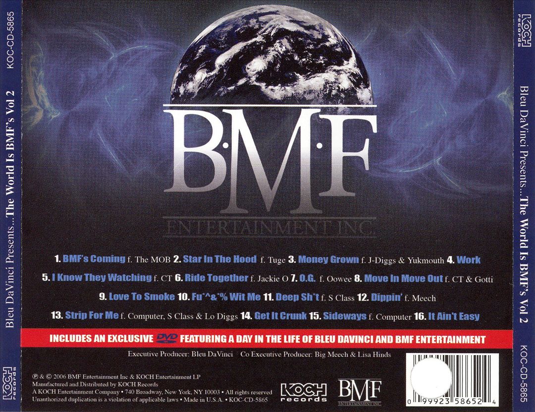 BMF Presents Bleu Da Vinci cover art
