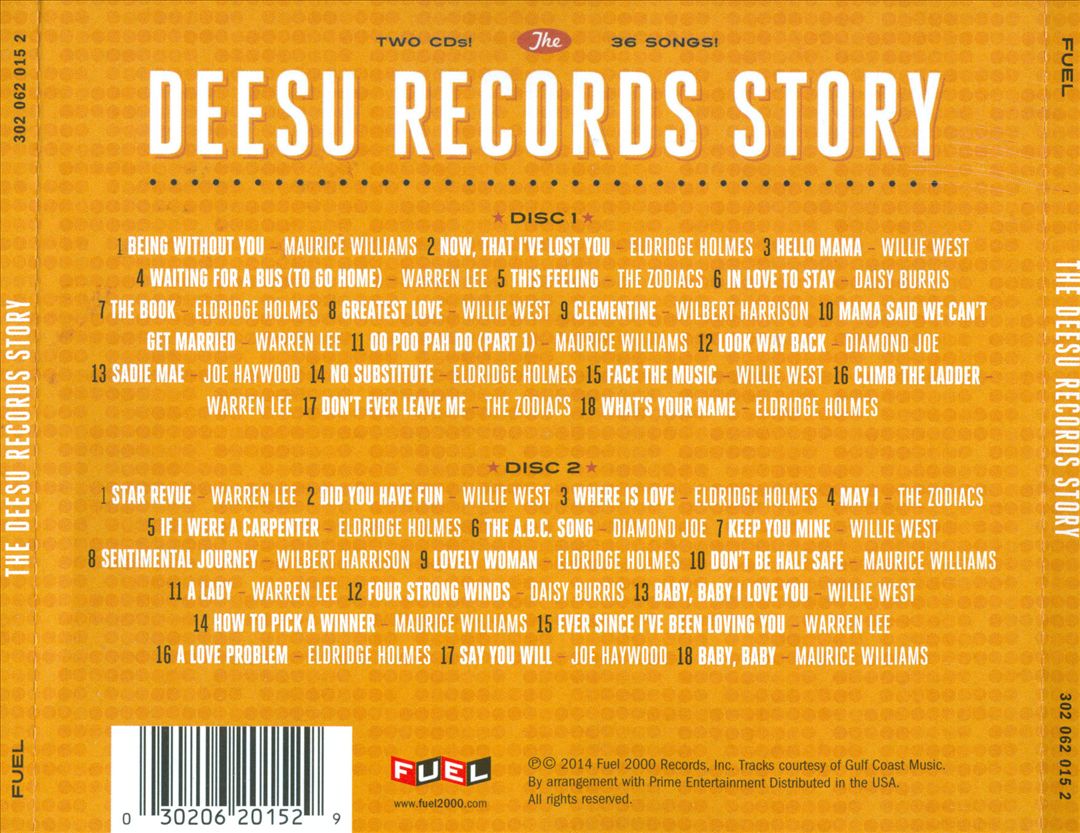 Deesu Records Story: New Orleans LA cover art