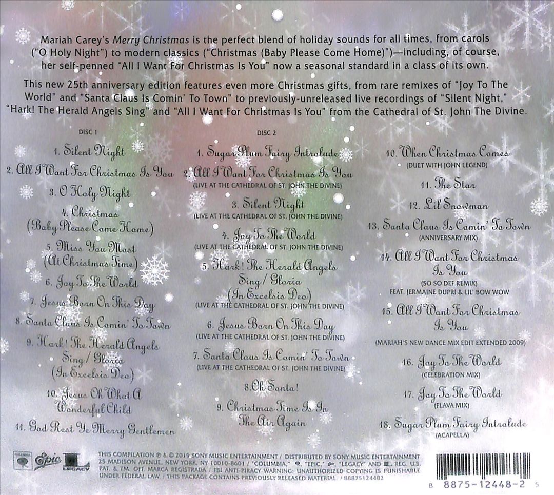 Merry Christmas [Deluxe Anniversary Edition] cover art