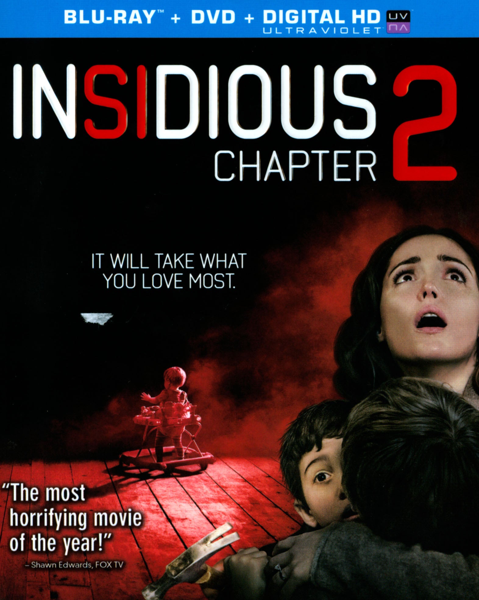 Insidious Chapter 2 [2 Discs] [Includes Digital Copy] [Blu-ray/DVD] cover art