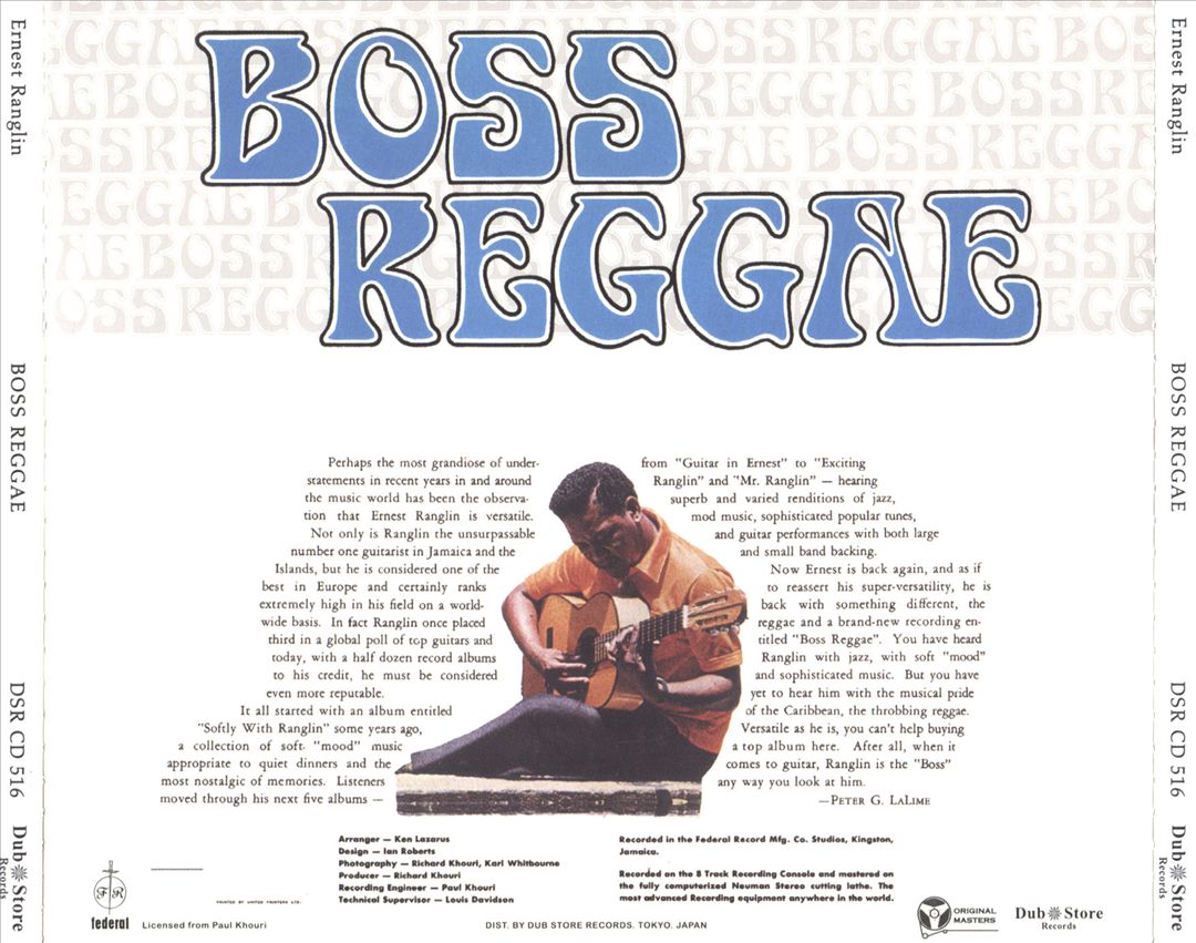 Boss Reggae cover art