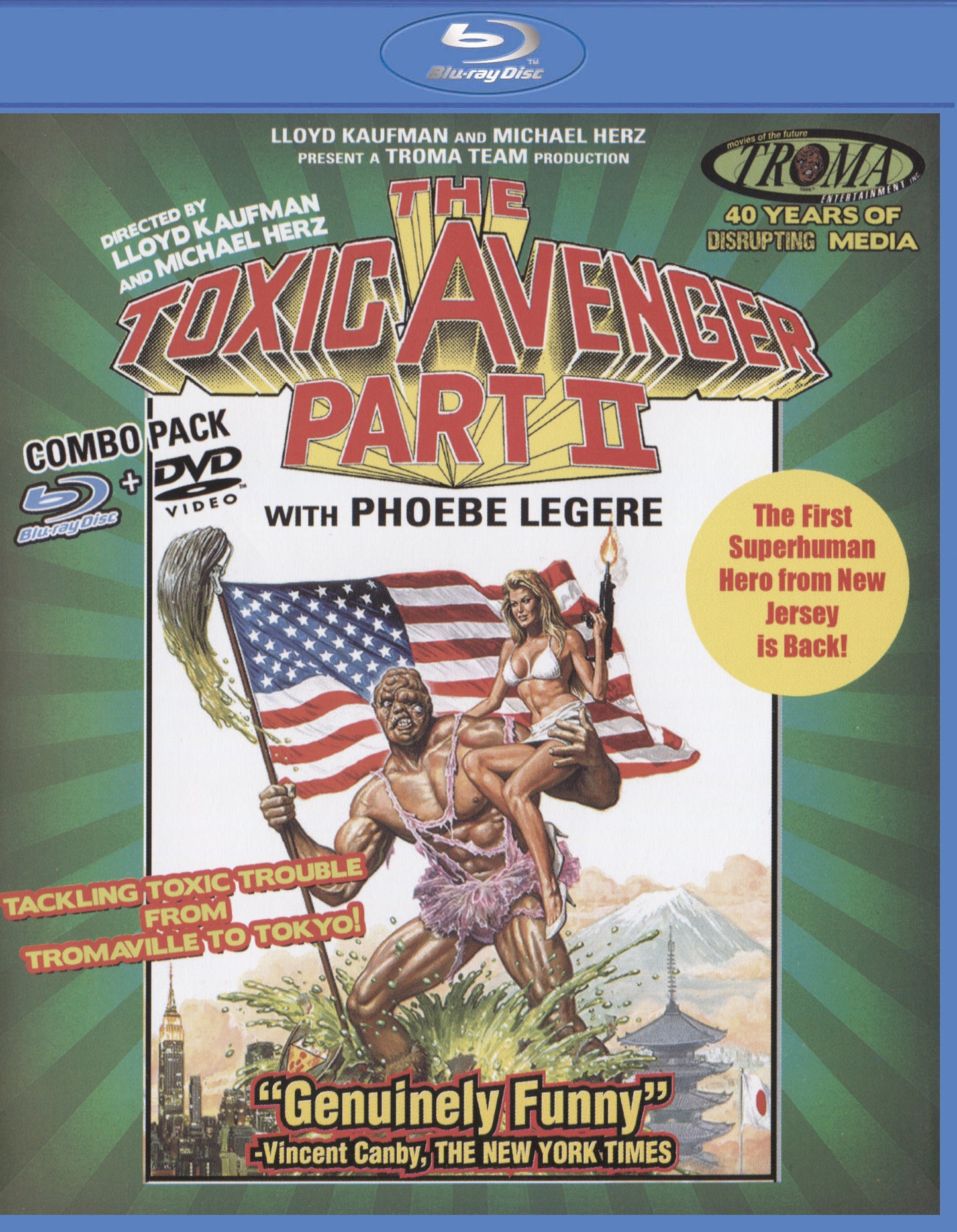 THE TOXIC AVENGER PART II cover art