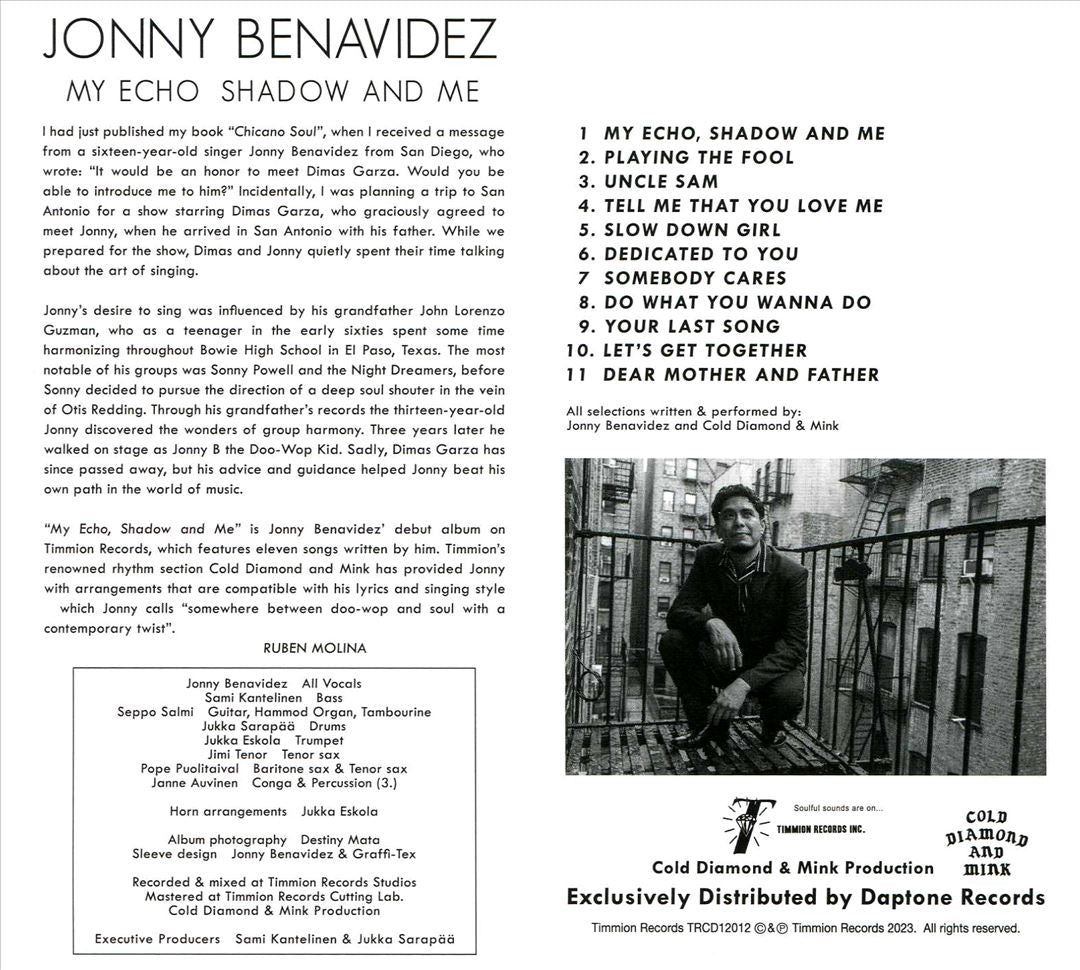 My Echo, Shadow and Me cover art