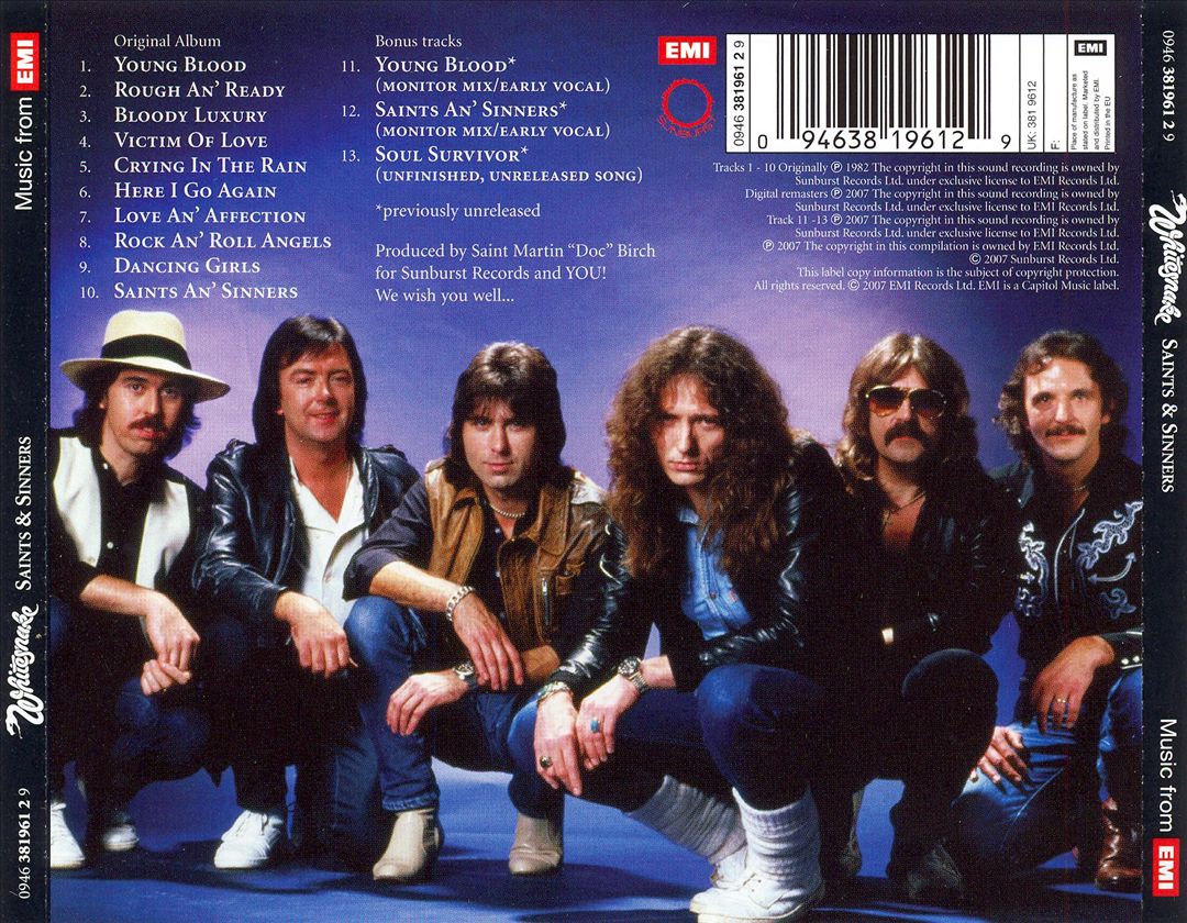 Saints & Sinners [Bonus Tracks] cover art