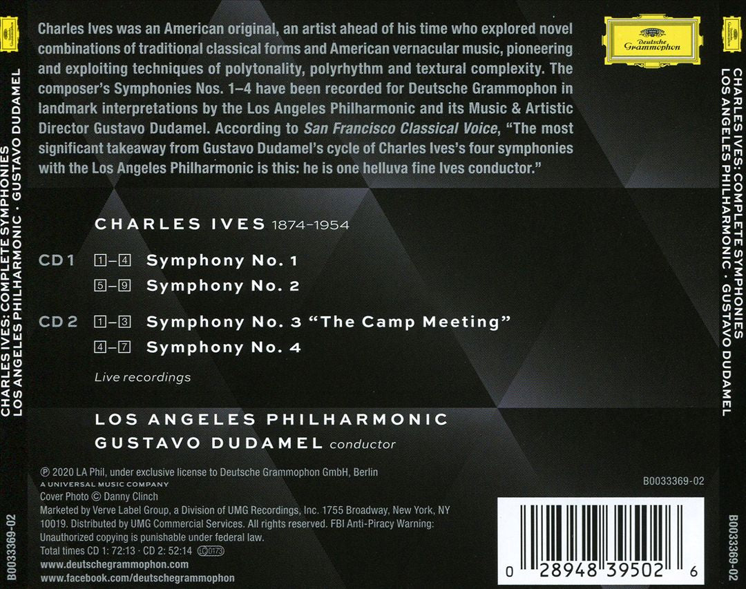 Charles Ives: Complete Symphonies cover art