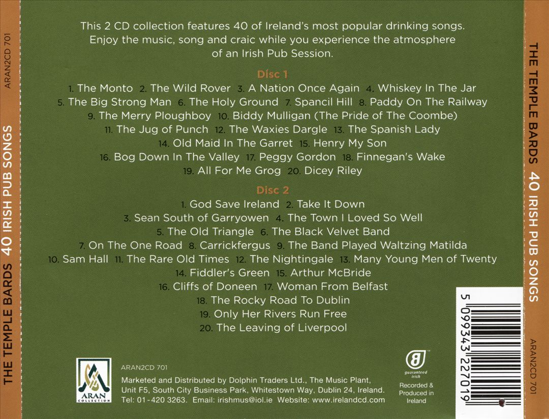 40 Irish Pub Songs cover art