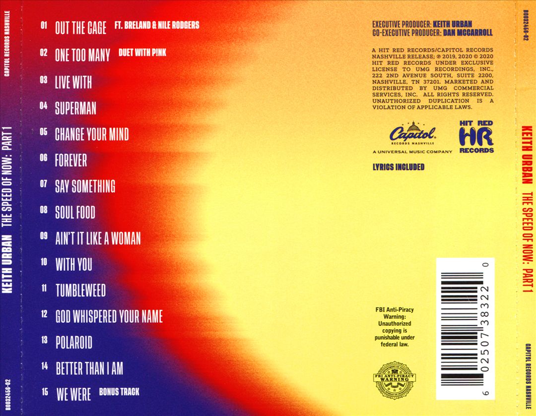 Speed of Now, Vol. 1 cover art