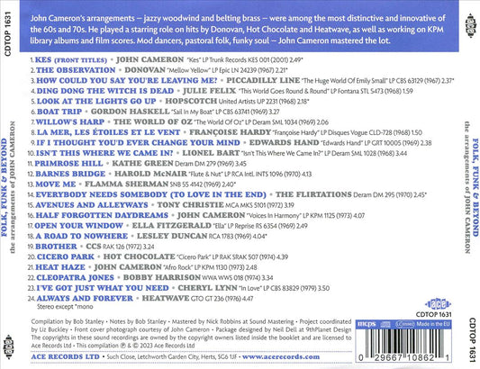 Folk, Funk & Beyond: The Arrangements of John Cameron cover art