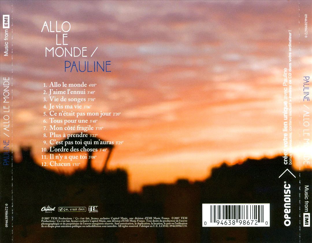Allo le Monde cover art
