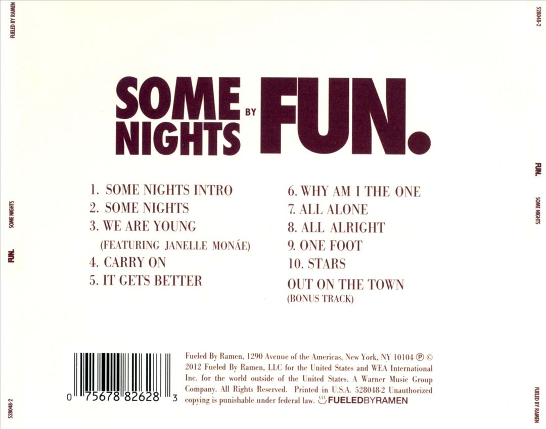 Some Nights cover art