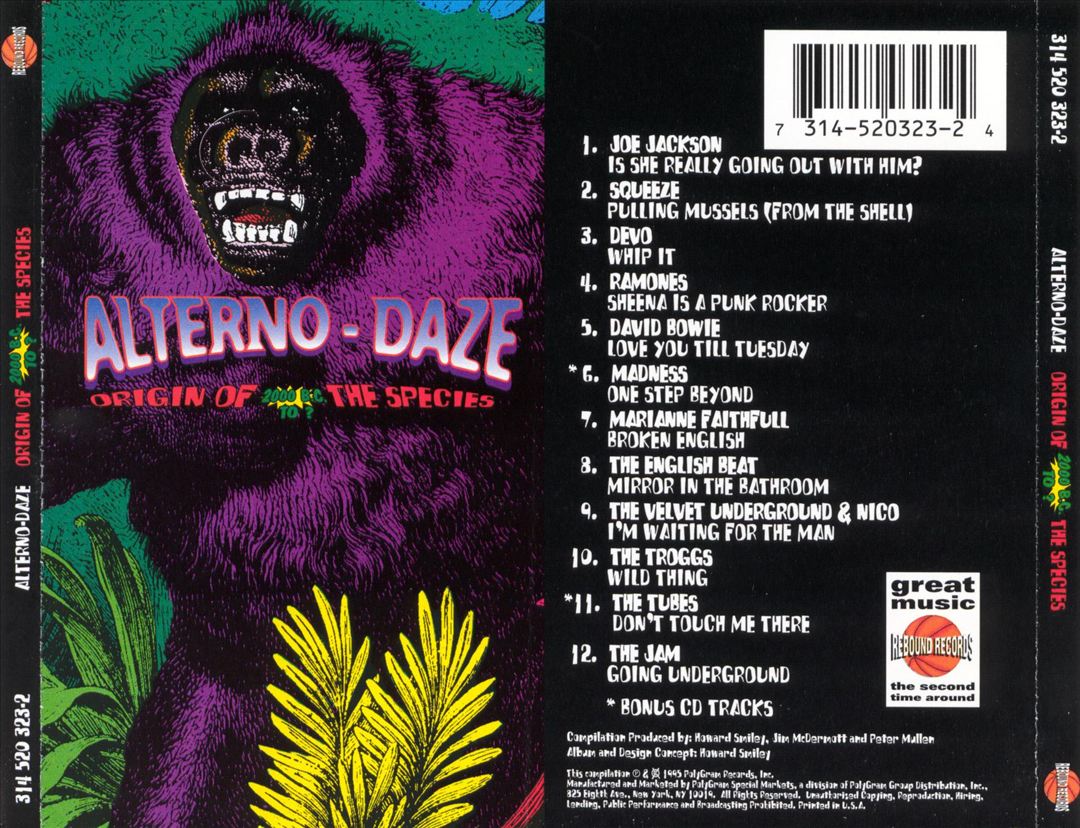 Alterno-Daze: Origin of the Species -- 2000 BC To ? cover art