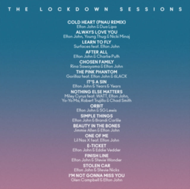 THE LOCKDOWN SESSIONS (2LP) cover art