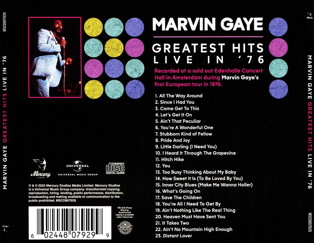 Greatest Hits Live in 1976 cover art