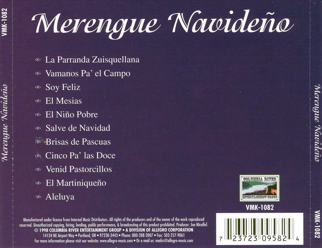 Merengue Navideno [Columbia River] cover art
