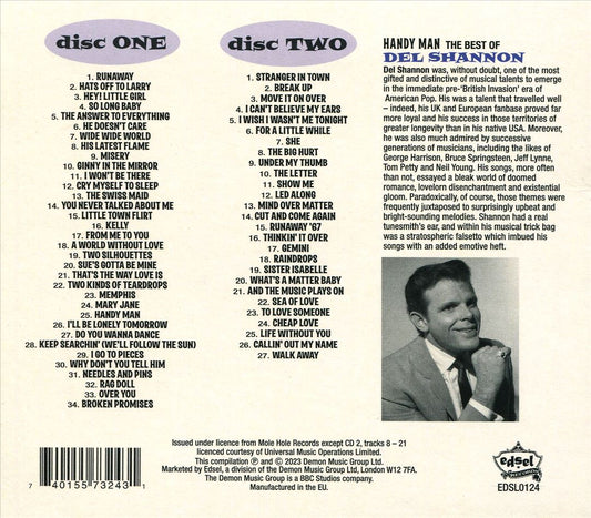 Handy Man: The Best of Del Shannon cover art