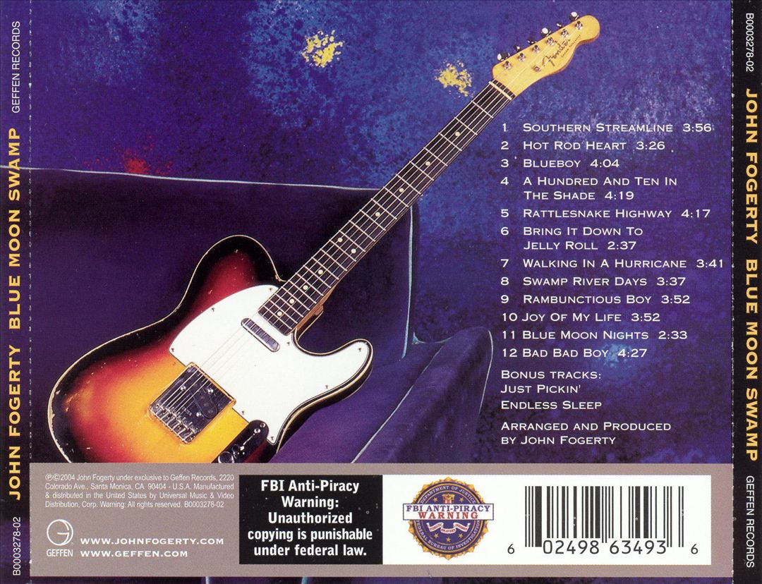 Blue Moon Swamp [Bonus Tracks] cover art