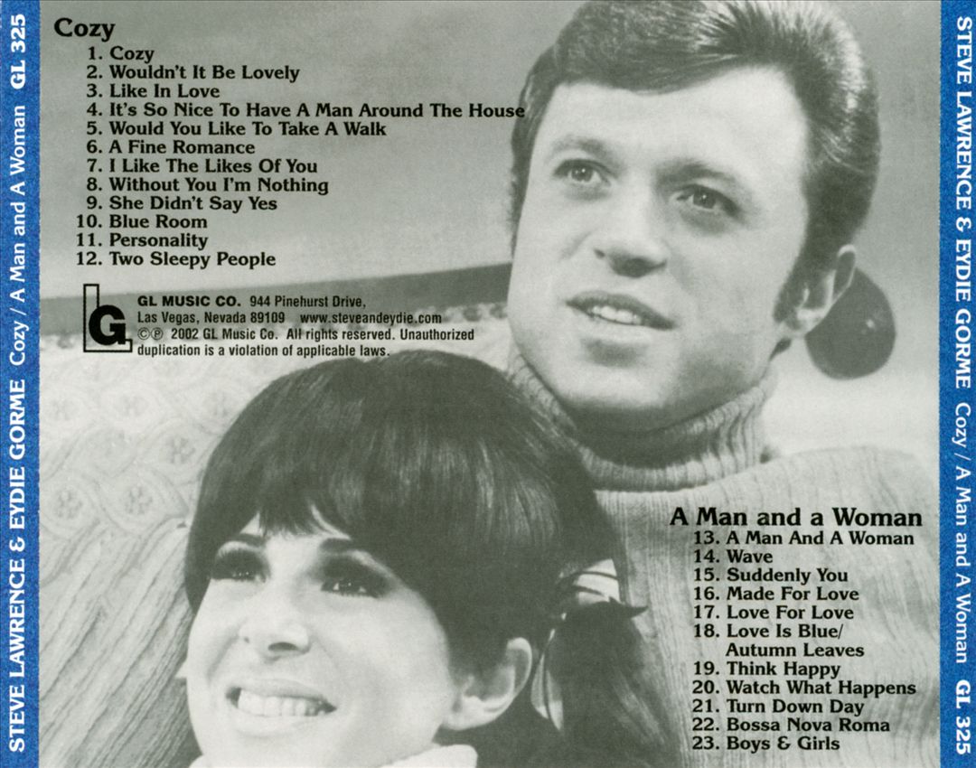 Cozy/A Man and a Woman cover art