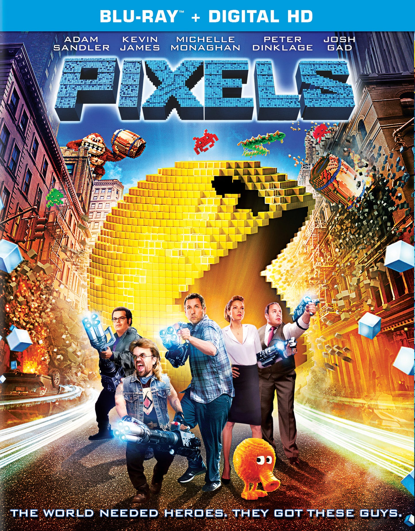 Pixels [Blu-ray] cover art