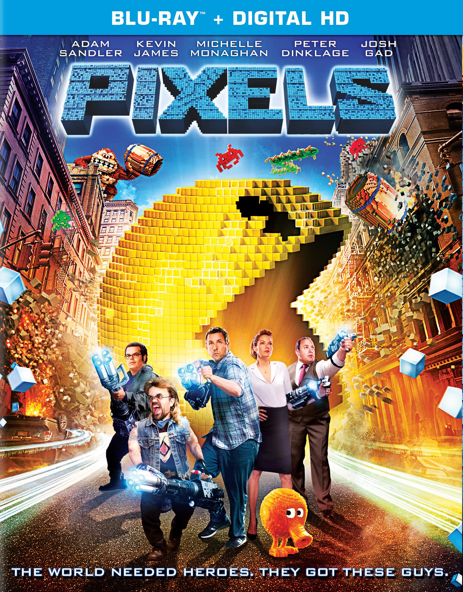 Pixels [Blu-ray] cover art