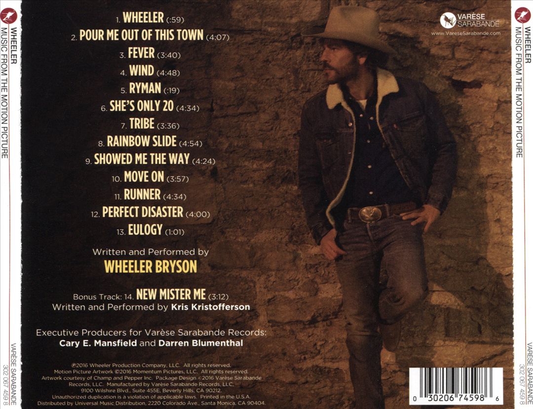 Wheeler [Music From the Motion Picture] cover art