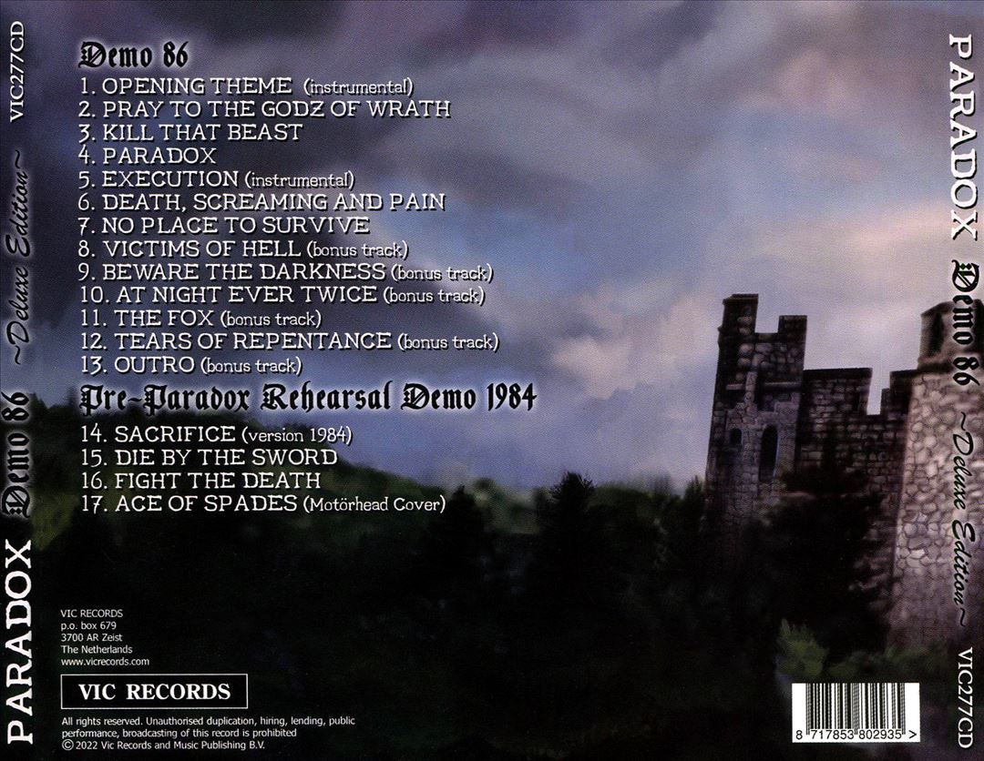 Demo 1986 cover art