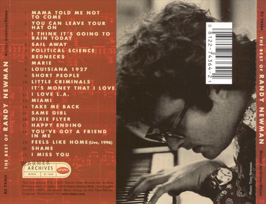 Best of Randy Newman cover art