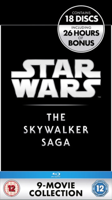 Star Wars - The Skywalker Saga Complete Collection Blu-Ray cover art