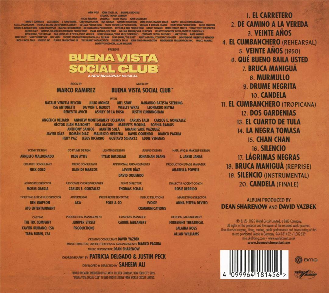 Buena Vista Social Club [Original Broadway Cast Recording] cover art
