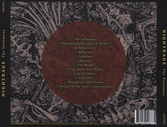 Venomous cover art