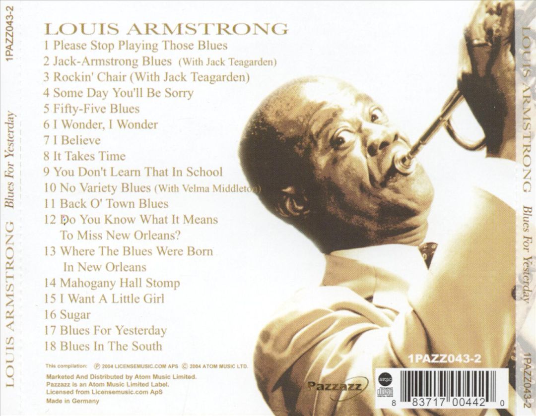 Blues for Yesterday [Pazzazz] cover art