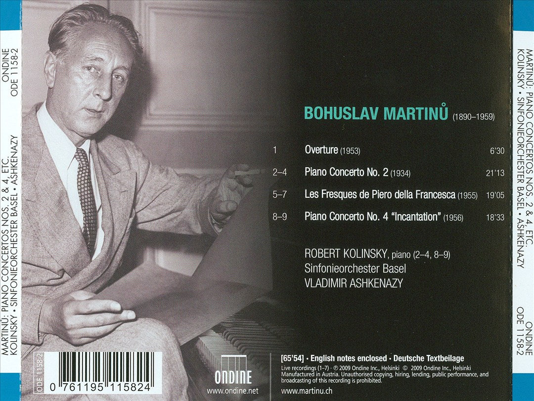 Martinu cover art