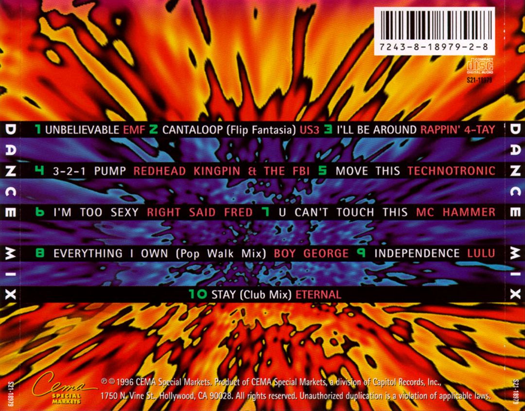 Dance Max, Vol. 1 cover art
