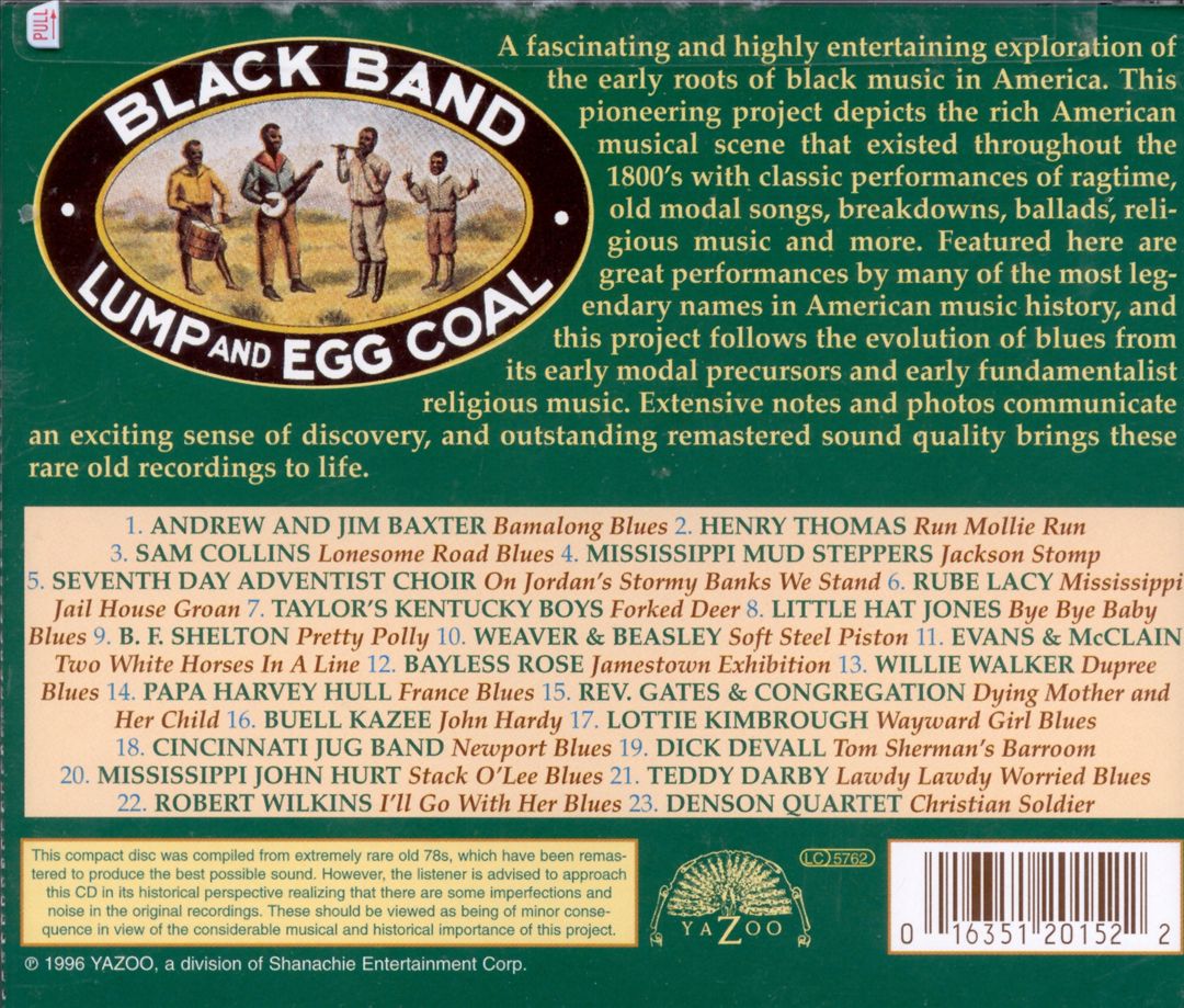 Before the Blues, Vol. 1: The Early American Black Music Scene cover art