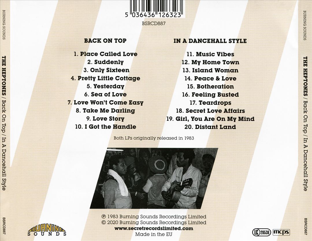 Back on Top/In a Dancehall Style cover art