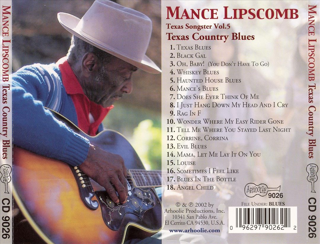 Texas Country Blues cover art