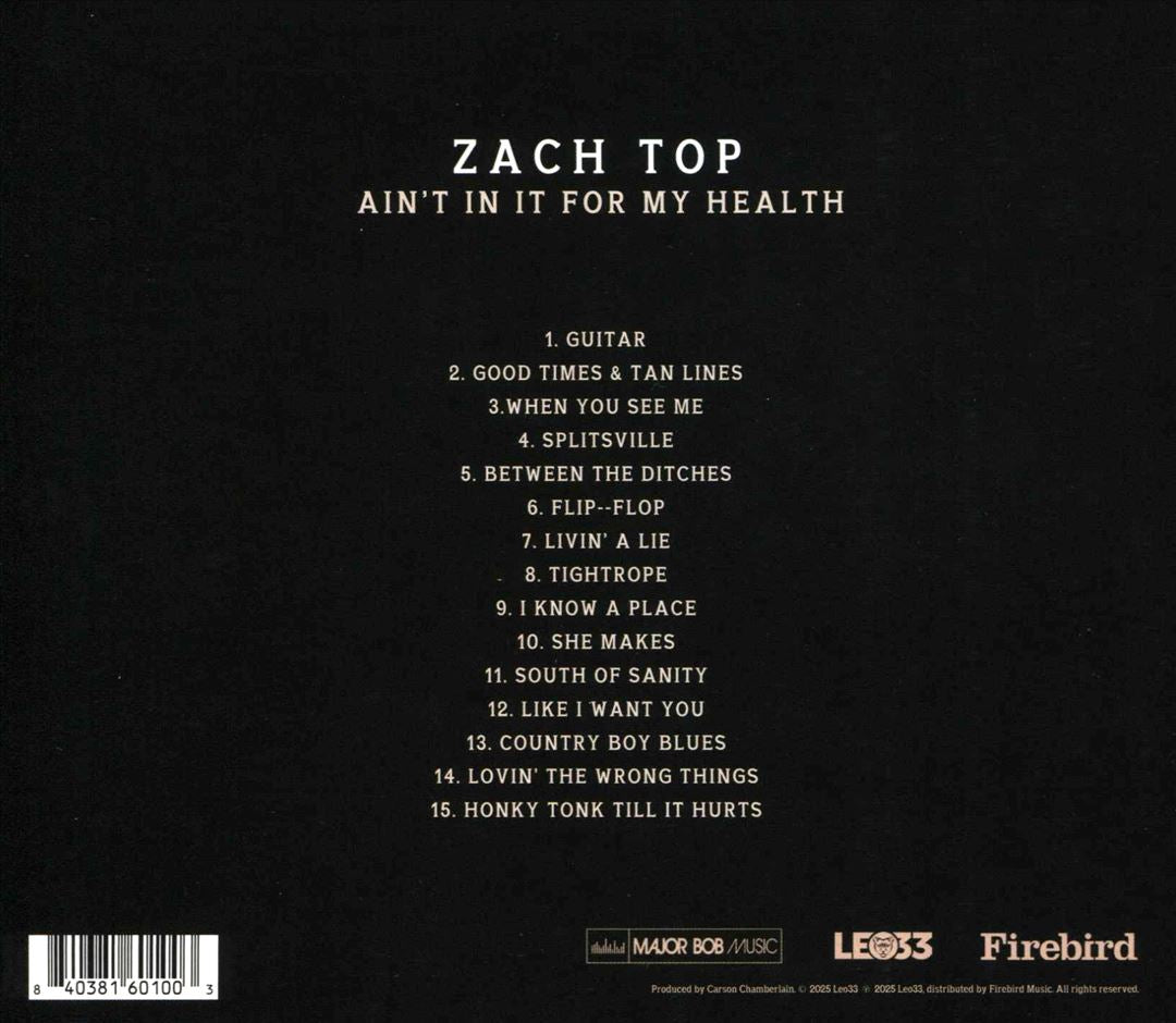 Ain't In It For My Health cover art