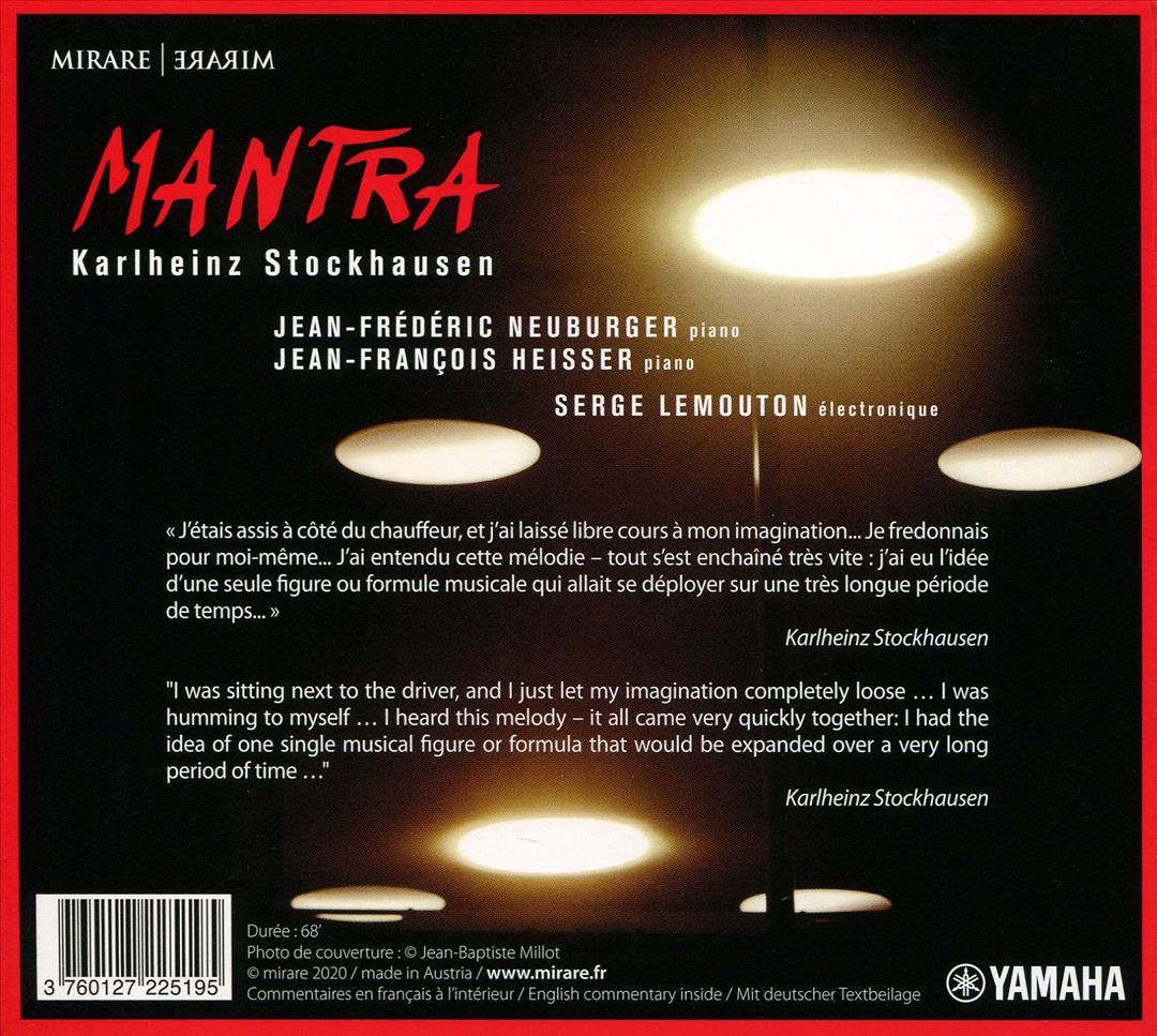 Stockhausen: Mantra cover art