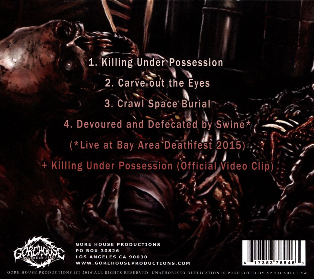 Crawl Space Burial cover art