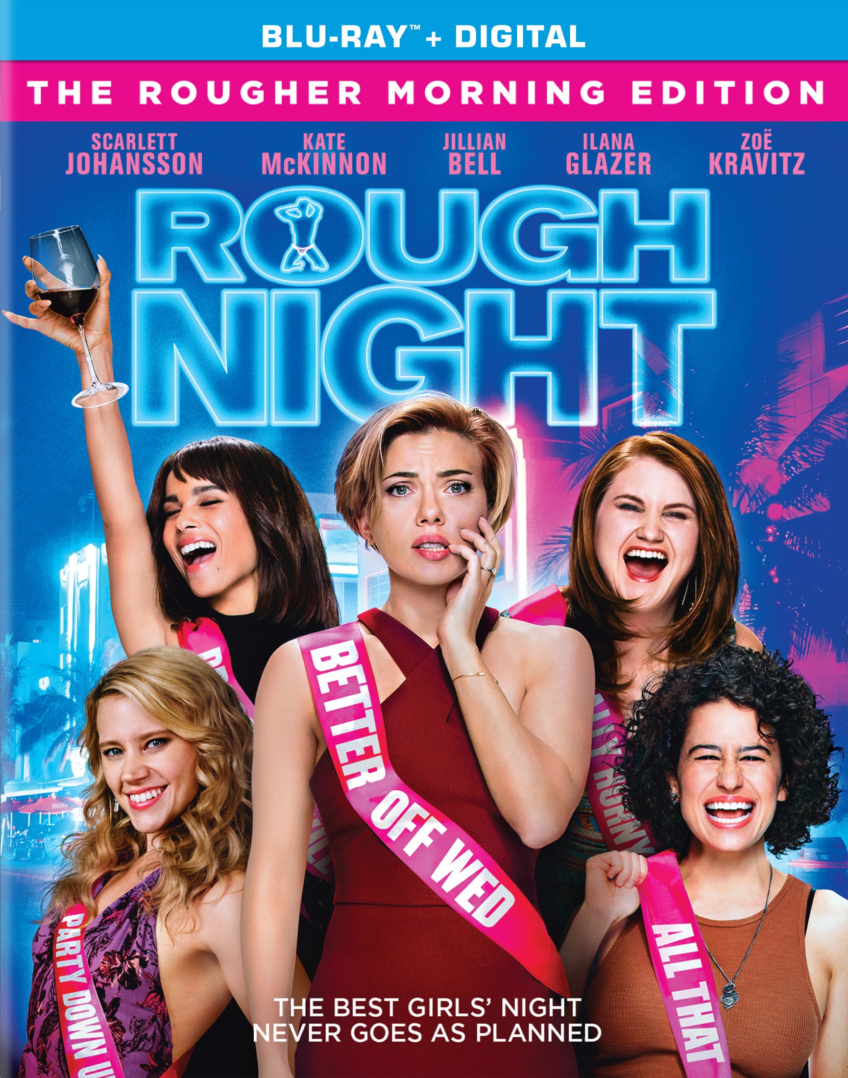 Rough Night [Includes Digital Copy] [Blu-ray] cover art