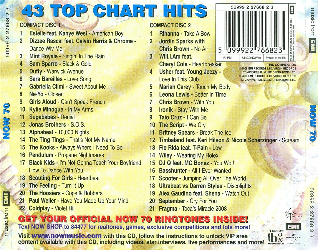 Now That's What I Call Music! 70 [UK] cover art
